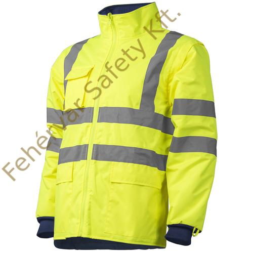 KANATA 4/1 HI-VIZ SÁRGA/KÉK PE KABÁT