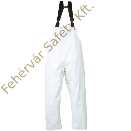 FOOD FEHÉR PU MELLESNADRÁG/kertésznadrág